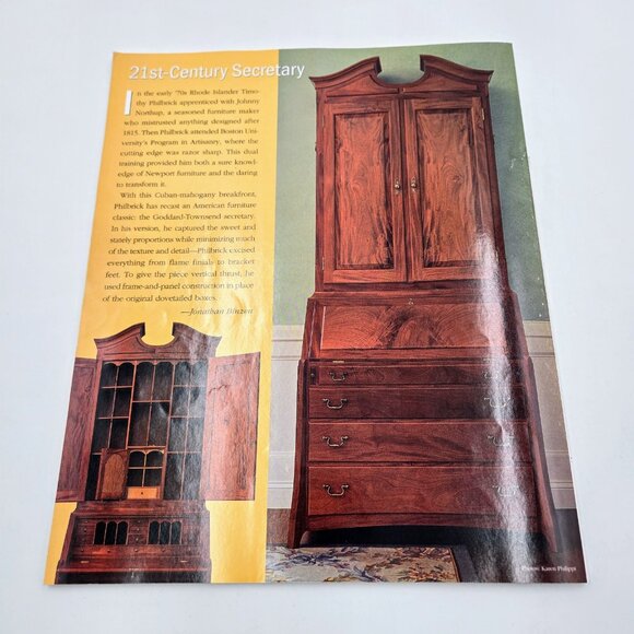 Tauton’s Fine Woodworking Magazine Lot February June August October December 200 - Picture 7 of 11